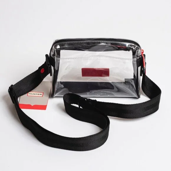 Hunter Everyday Clear Transparent Crossbody Bag New With Tags - Picture 4 of 12